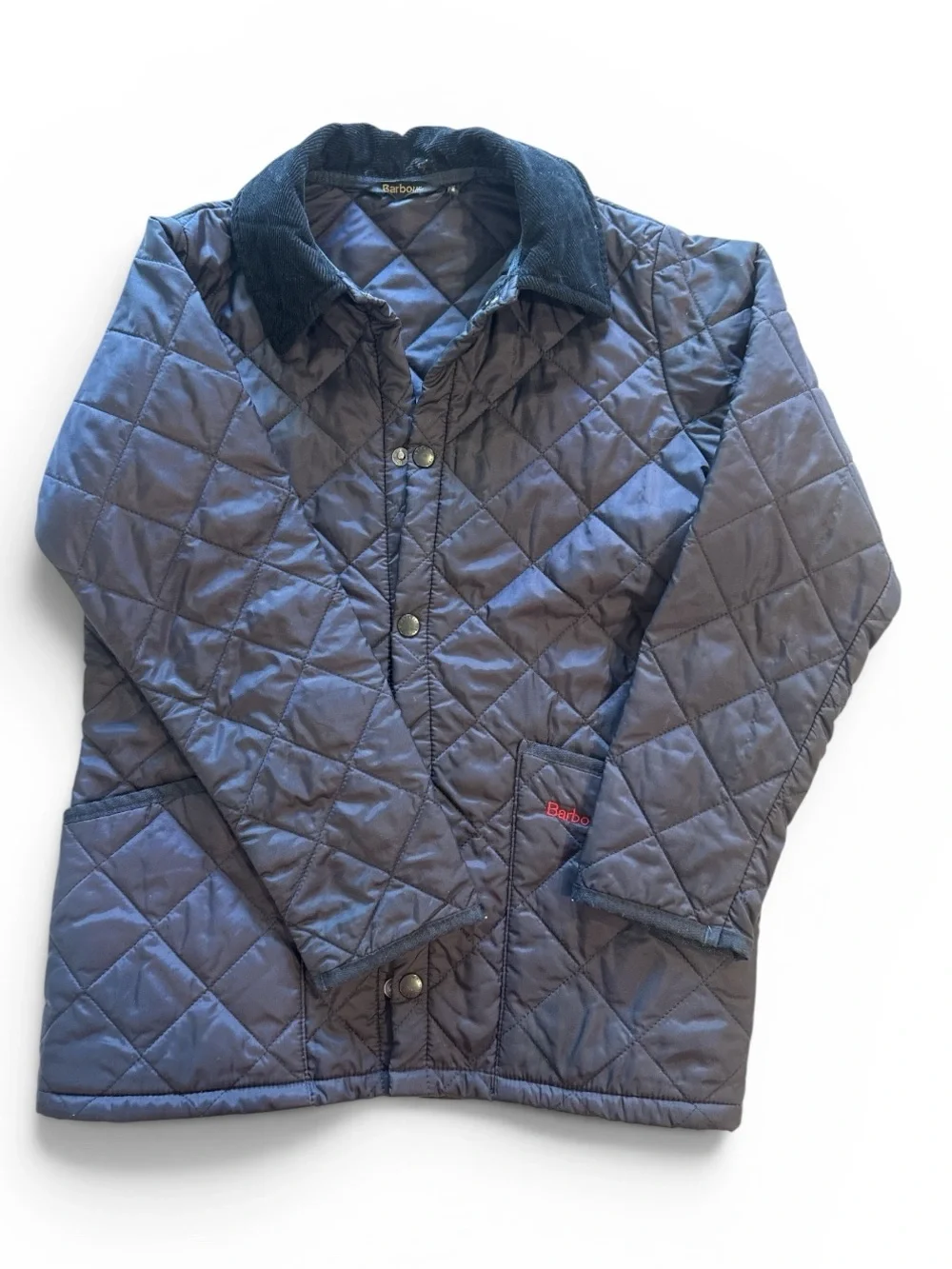 Barbour boys' Liddesdale quilted jacket Sz M